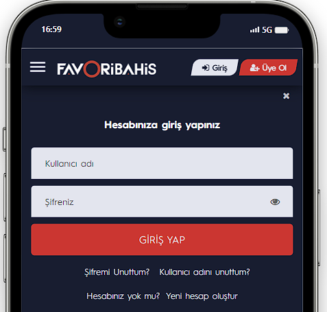 Favoribahis Şifremi Unuttum