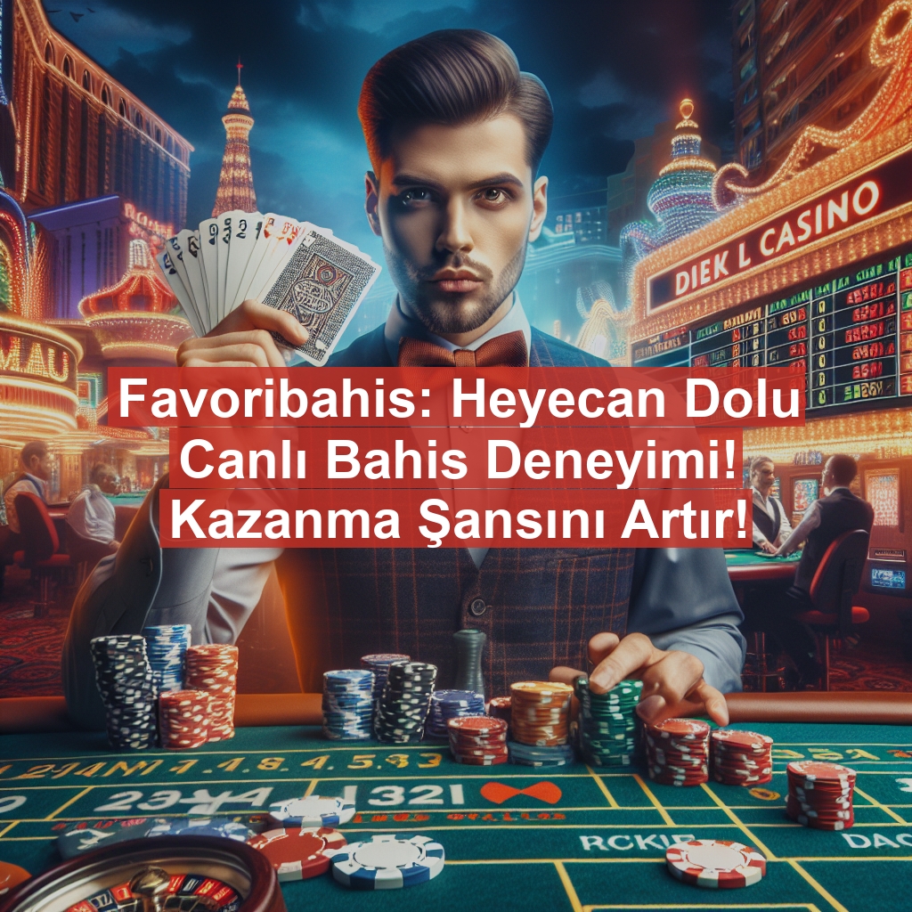 Favoribahis: Heyecan Dolu Canlı Bahis Deneyimi! Kazanma Şansını Artır!