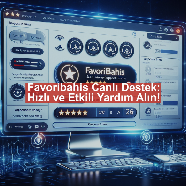 Favoribahis Canlı Destek: Hızlı ve Etkili Yardım Alın!