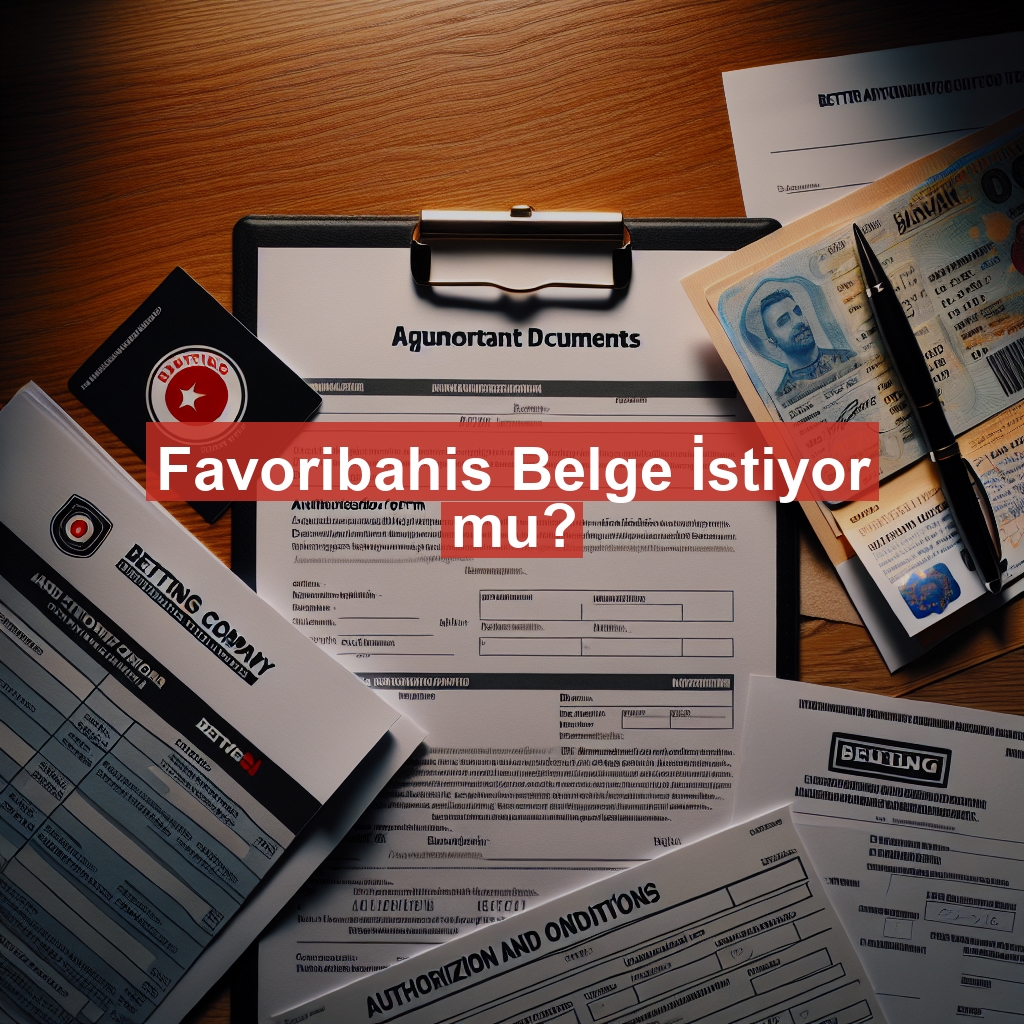 Favoribahis Belge İstiyor mu?